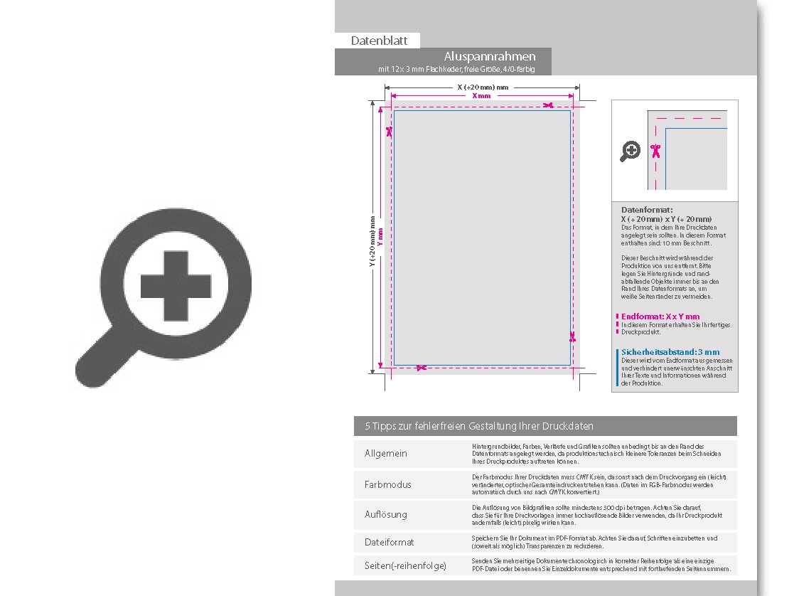 Product Bild hochwertiges_textil_f__r_aluspannrahmen_mit_12_x_3_mm_flachkeder_(pvc-frei)__freie_gr____e__4_0-farbig_bedruckt